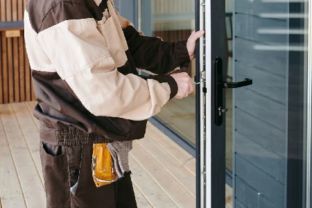 Cleaning And Polishing Glass Door Installation in West Melbourne, FL